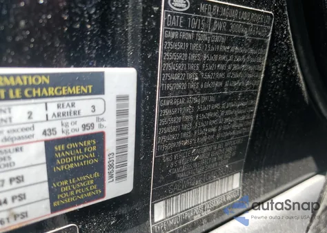 2016 Land Rover Range Rover Sport Hse from USA, damaged, VIN SALWR2VF1GA638313